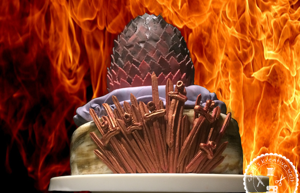 Game of Thrones Torte/3D Drachenei
