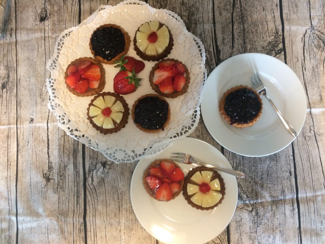 Klassischer Mürbeteigboden für Obsttörtchen / Obstkuchen / Grundrezept ...